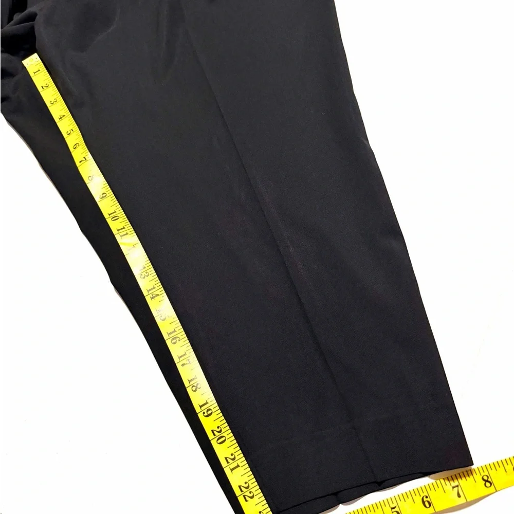 Lafayette 148 Clinton Black Ankle Pants Size 20W Light Wool Straight Leg - Picture 15 of 15